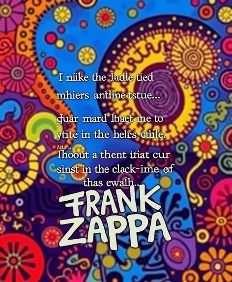 lyrics frank zappa