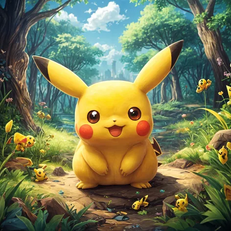 cute pikachu