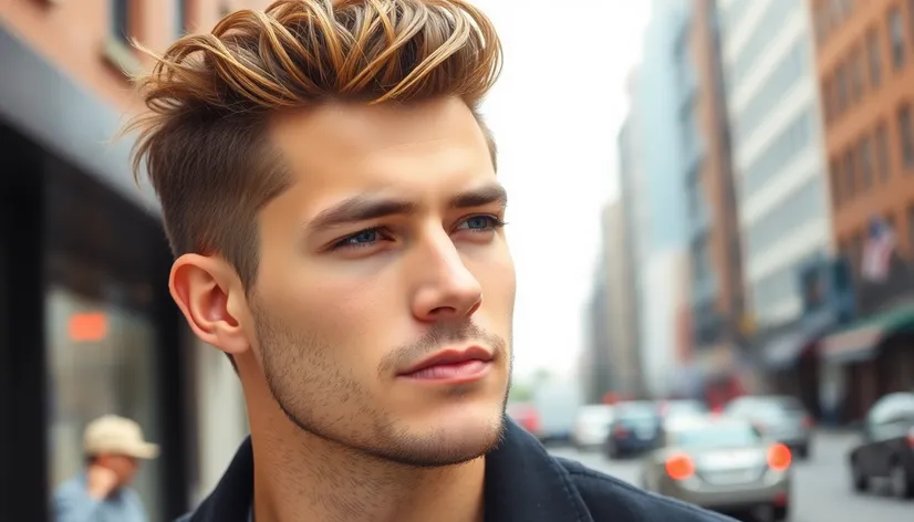 tail hairstyle mens