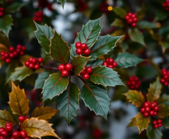 holly leaves