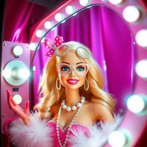 barbie photo booth