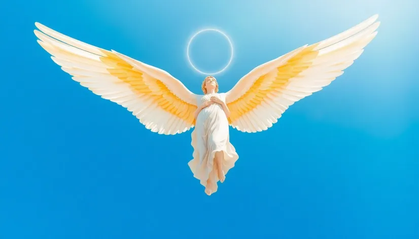 blue sky angel edit