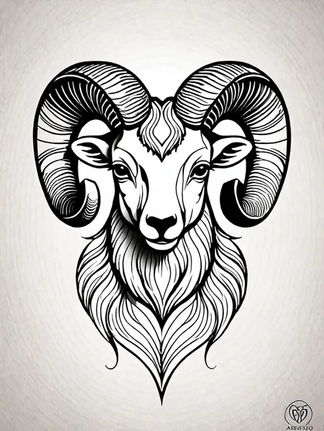 aries ram tattoo