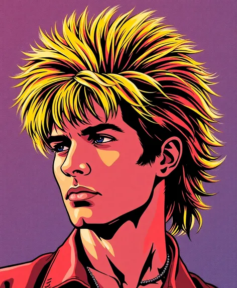 1980s mullet