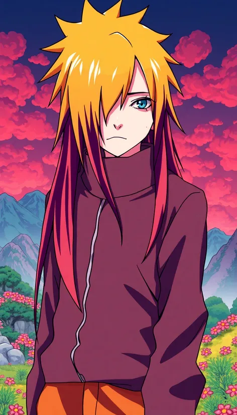 long hair naruto