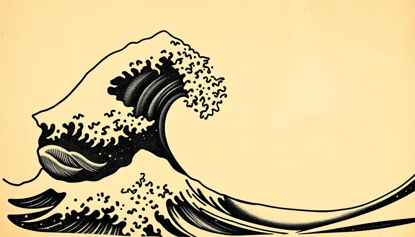 wave tattoo