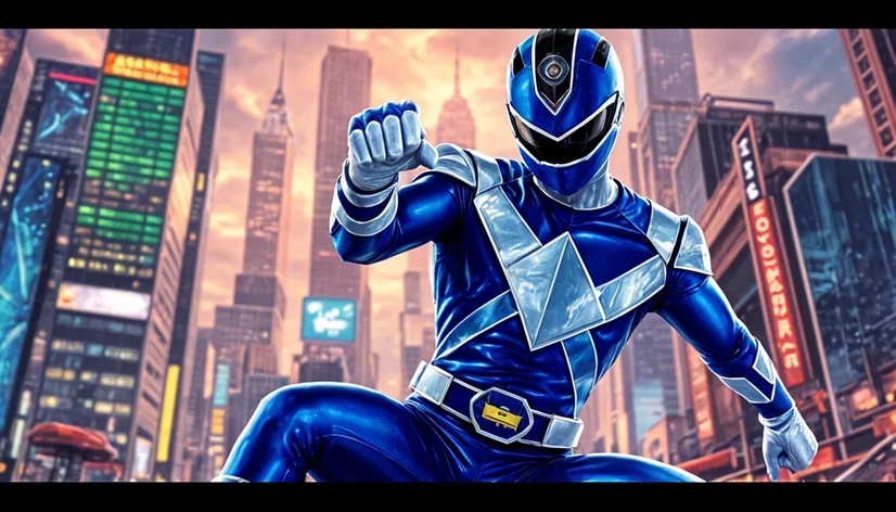 blue power ranger