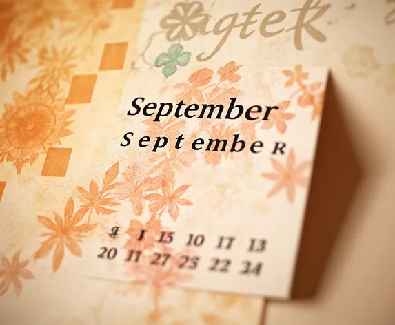 calendar september 2023