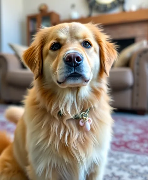 golden irish dog