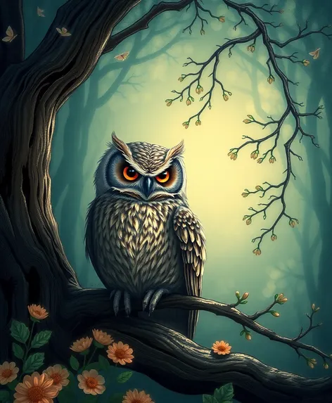 owl fantasy art