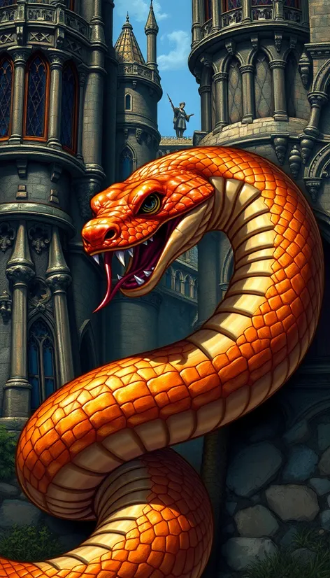 snake fantasy art