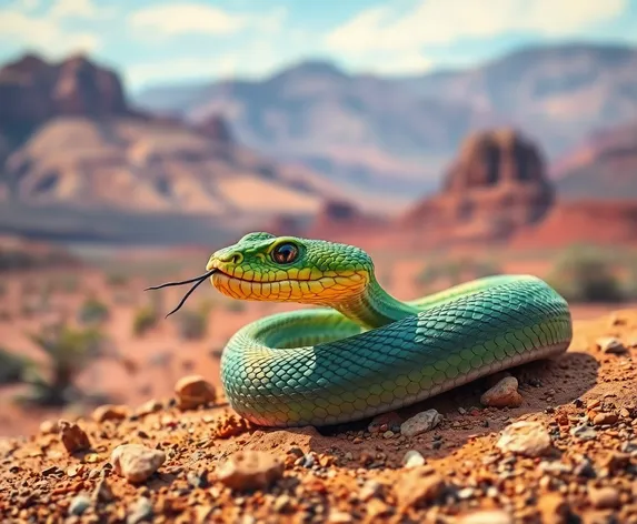 snake green viper