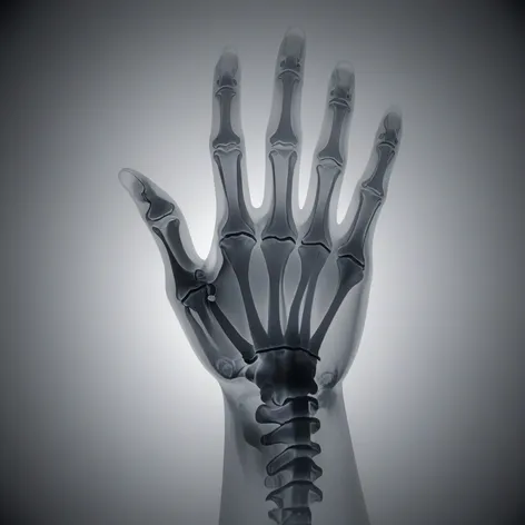 normal hand xray