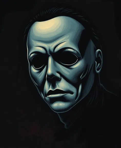 michael myers drawing