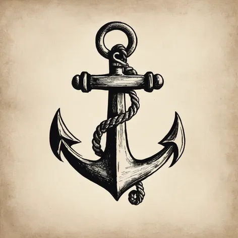 anchor drawing