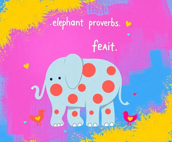 funny elephant proverbs