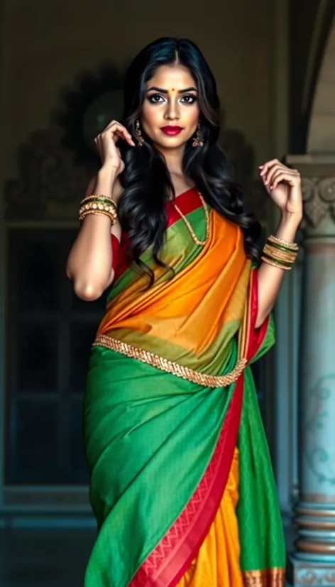 hot saree aunty