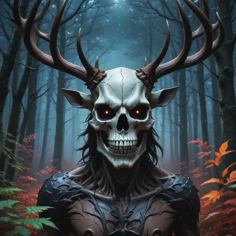 wendigo skull