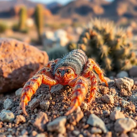 hairy desert scorpion