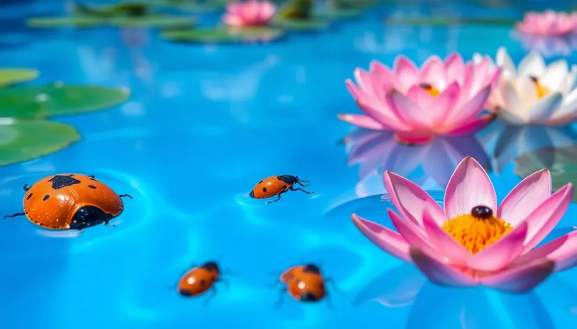 water bugs in pool