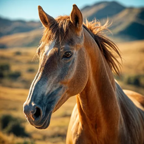 bald horse