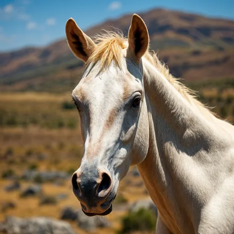 bald horse