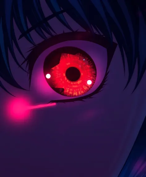 eye scar anime