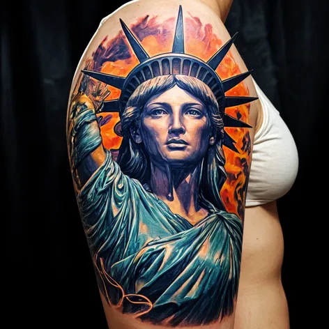 Statue of Liberty tattoo