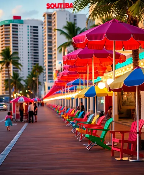 boardwalk in south beach