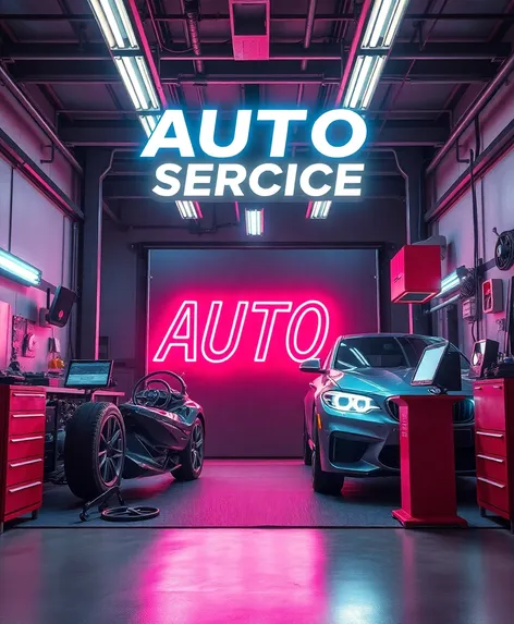 modern auto repair shop