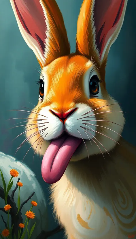 rabbit tongue