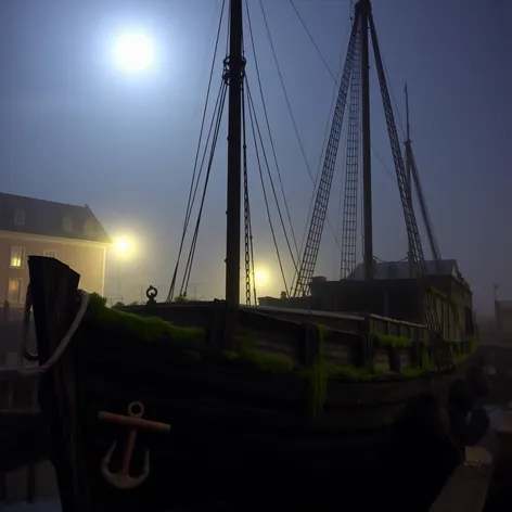 ghost ship washed ashore