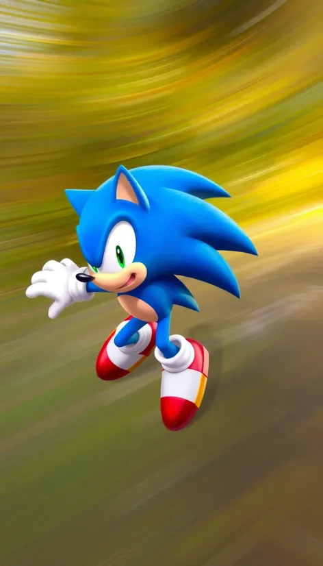 sonic the hedgehog running