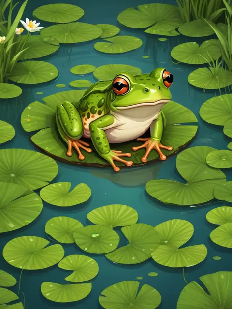 frog pictures cartoon