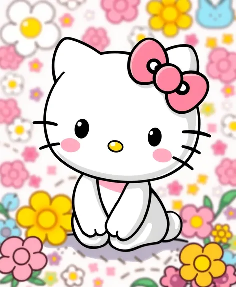 dibujos de hello kitty