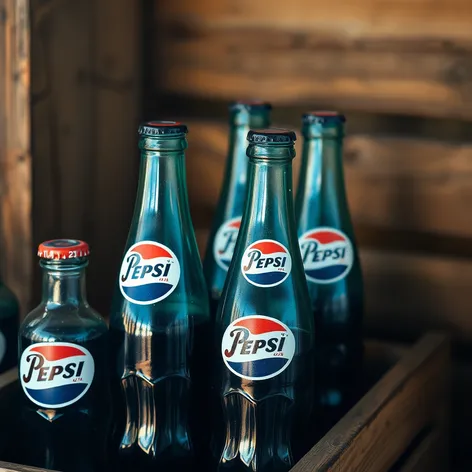 antique pepsi bottles