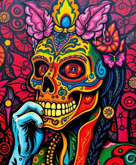 chicano art drawings