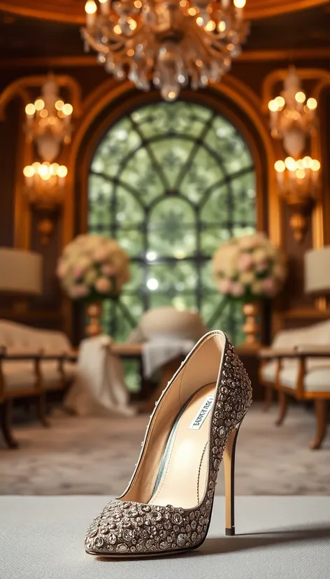 jimmy choo bridal shoes