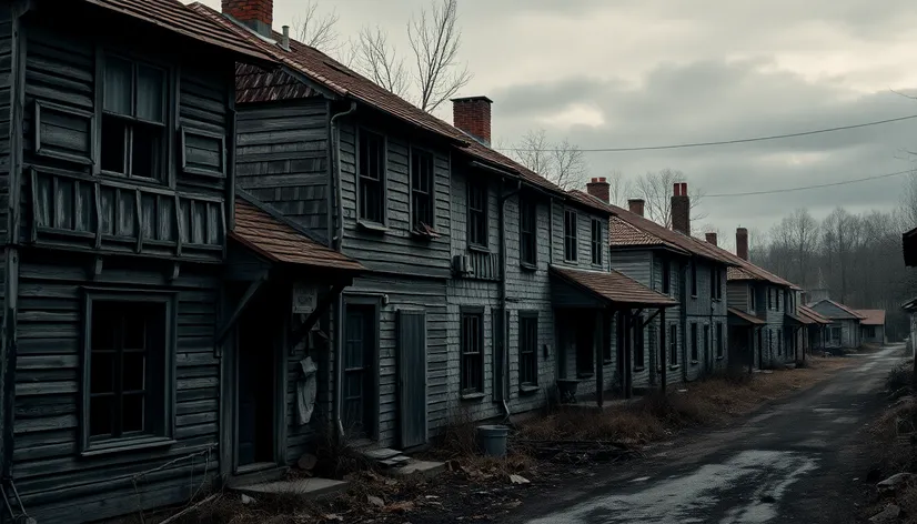 houses with black windows