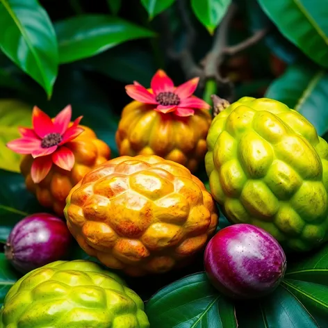 green colour fruits