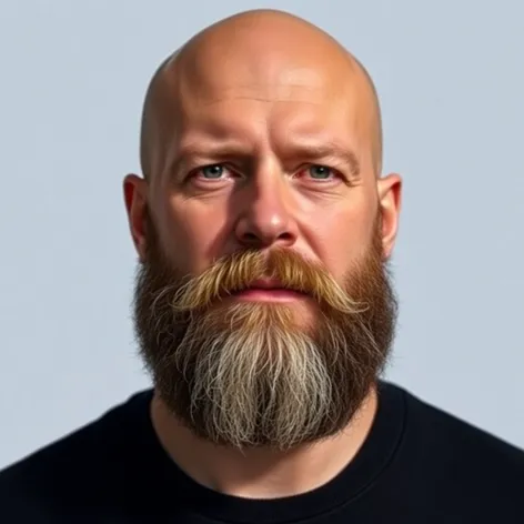 bald man with beard