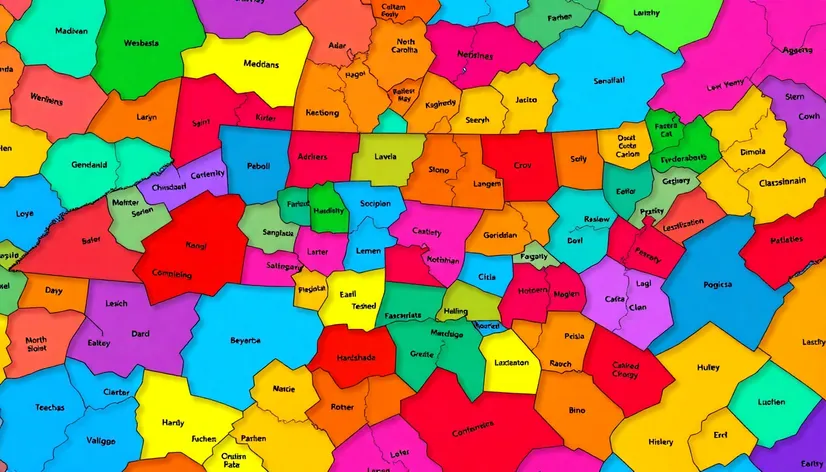 nc county map