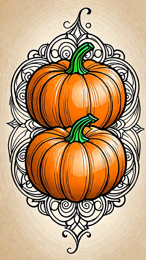 pumpkin tattoos