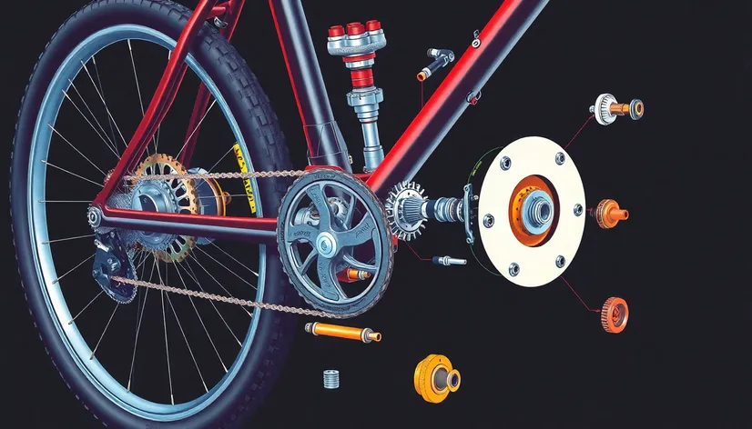 bike parts diagram