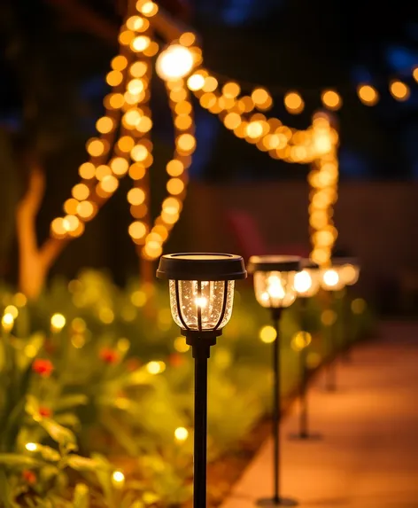 solar garden lights decorative