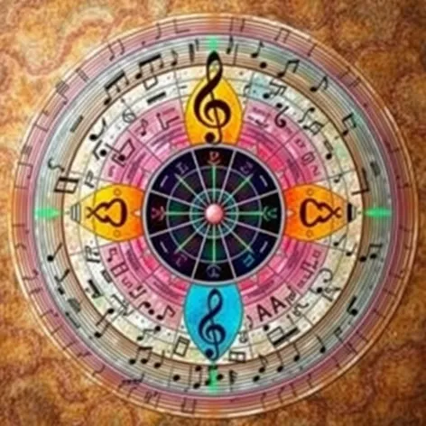 circle of fifths poster