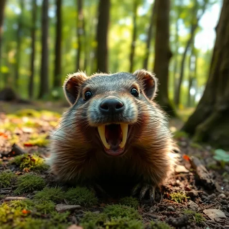 groundhog teeth