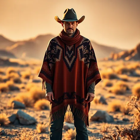 cowboy poncho