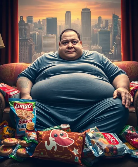 junk food gluttony problem