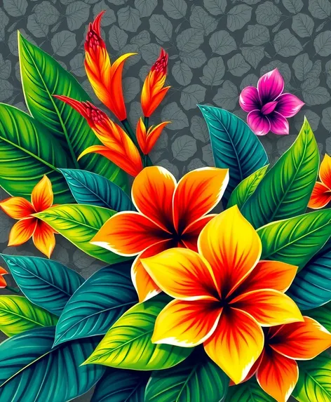 hawaiian pattern